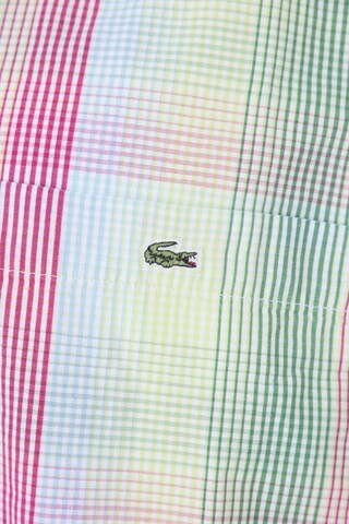 LACOSTE Button Up Shirt in L in Mixed colors