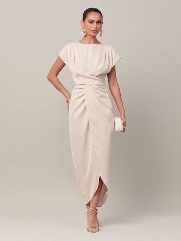 Sável - Vestido 'Sissy' em bege