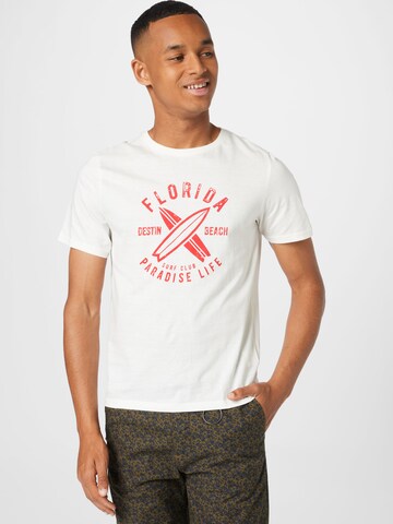 Hailys Men T-Shirt 'Marlo' in Weiß: predná strana