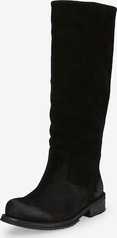Felmini Wide Fit Stiefel in Schwarz: Vorderseite