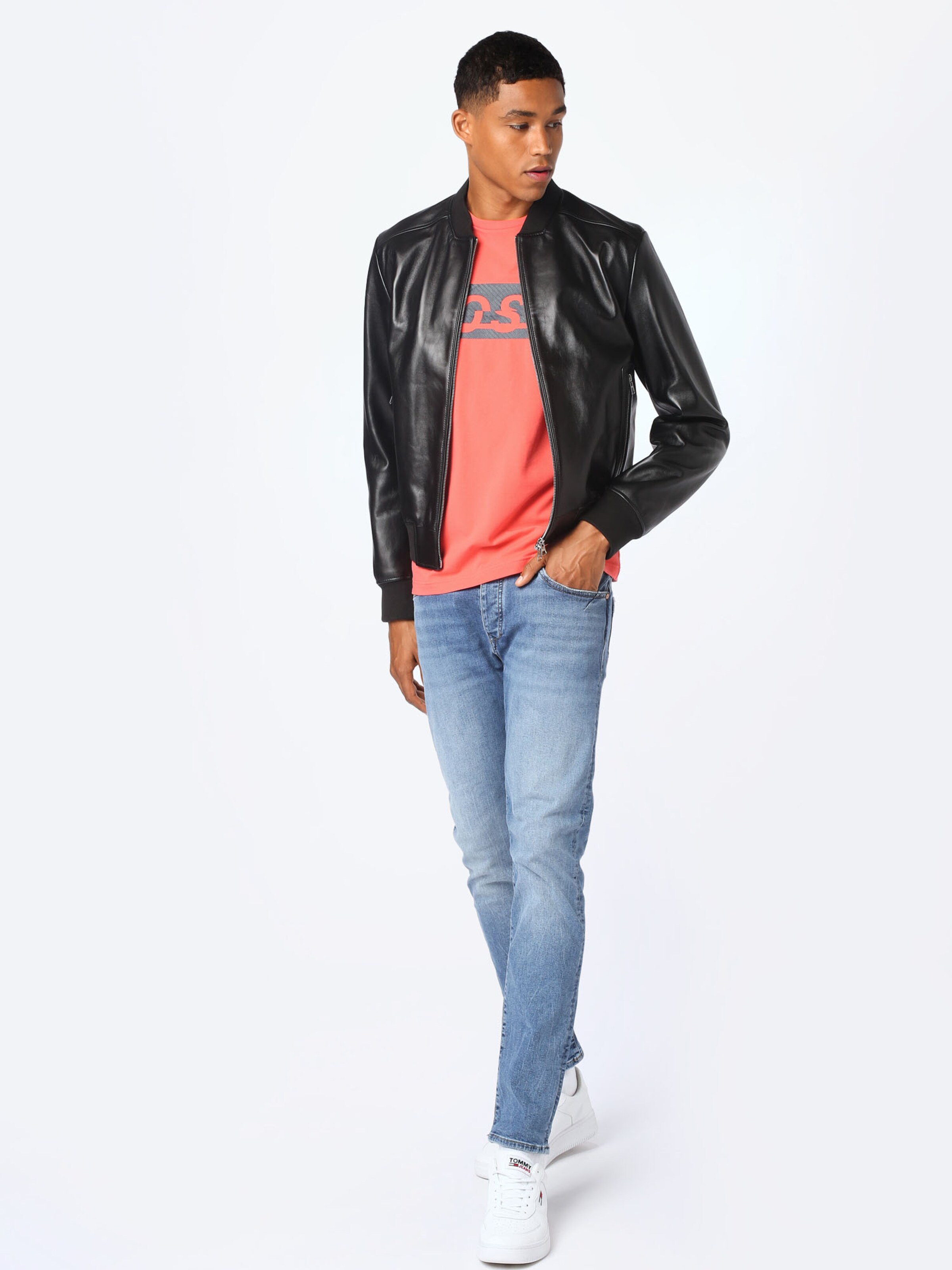 Männer Shirts BOSS Green Shirt in Melone - HW01105 Männer Shirts BOSS Green Shirt in Melone - HW01105
