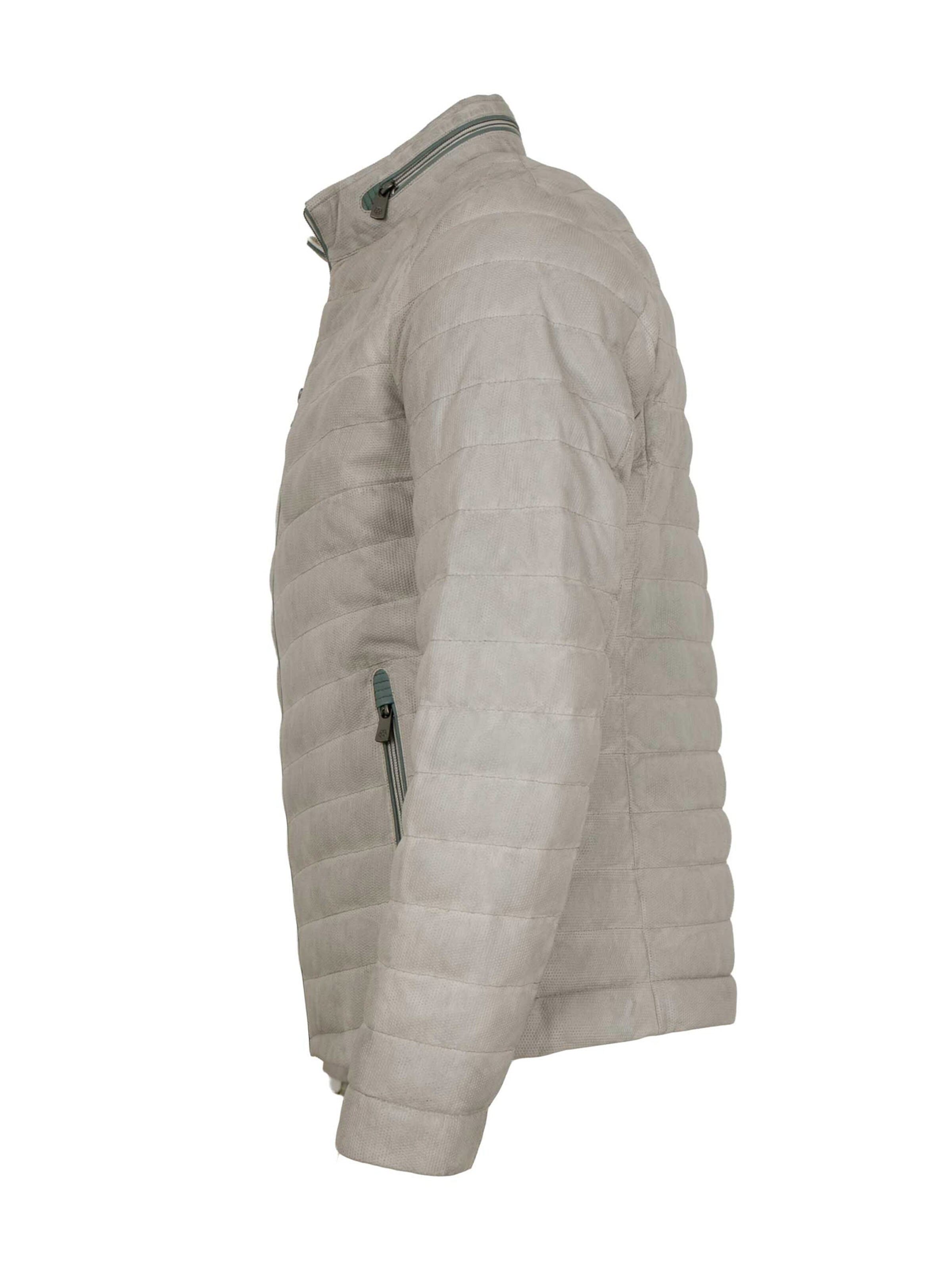 MILESTONE Between-season jacket 'MSMalik' in Silver
