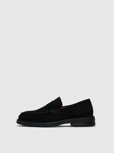 SELECTED HOMME Mocassin en noir, Vue avec produit