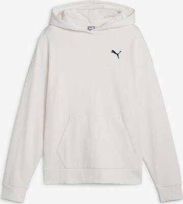 PUMA - Sudadera en blanco: frente