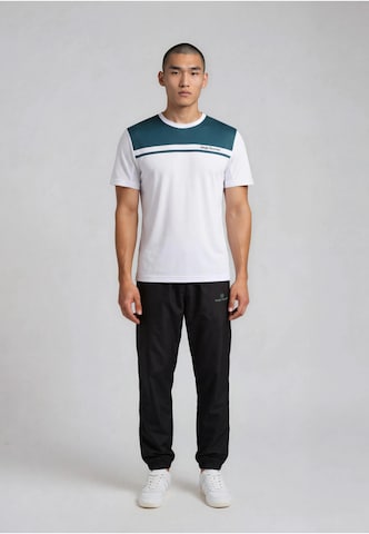 T-Shirt 'Riflesso' Sergio Tacchini en blanc
