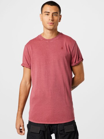 T-Shirt 'Lash' G-Star RAW en rouge : devant