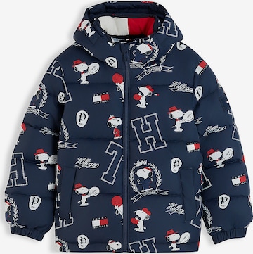 mėlyna TOMMY HILFIGER Žieminė striukė 'PEANUTS': priekis