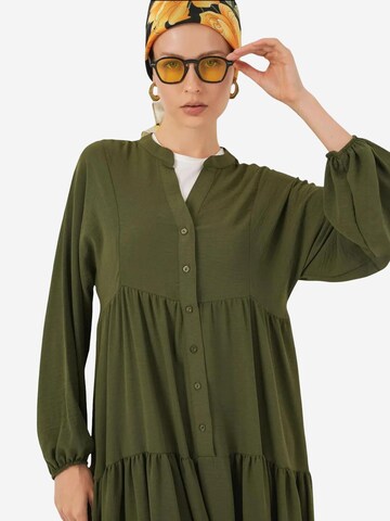 Bigdart Jurk in Groen