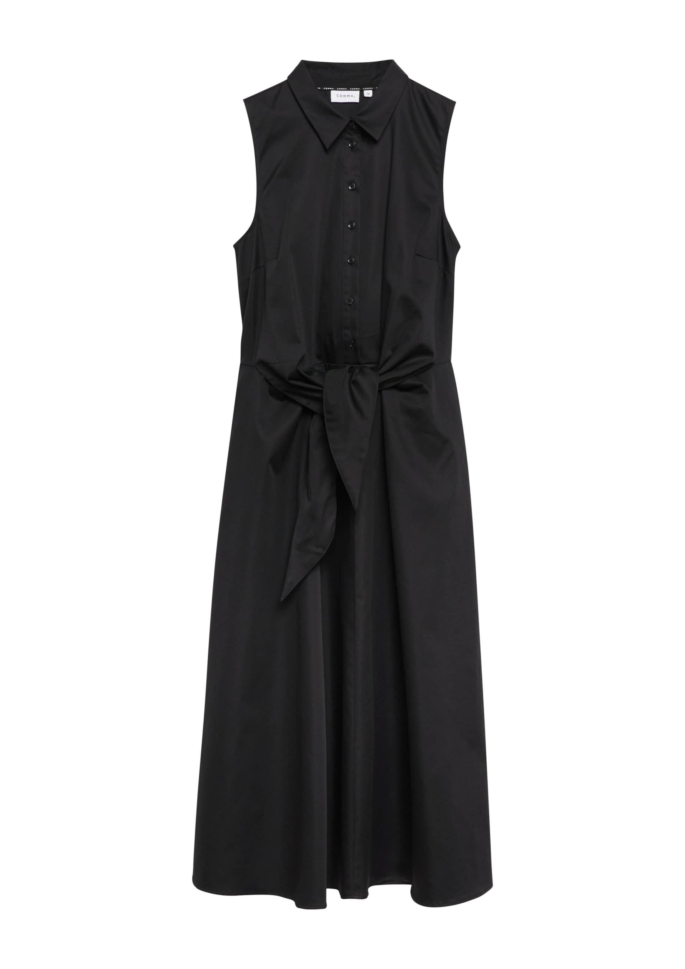 COMMA Kleid in Schwarz: Vorderseite