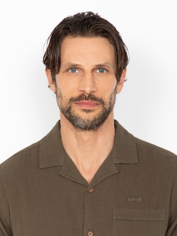 T-Shirt Schott NYC en vert