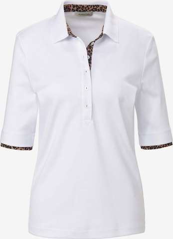 MARGITTES Shirt in White: front