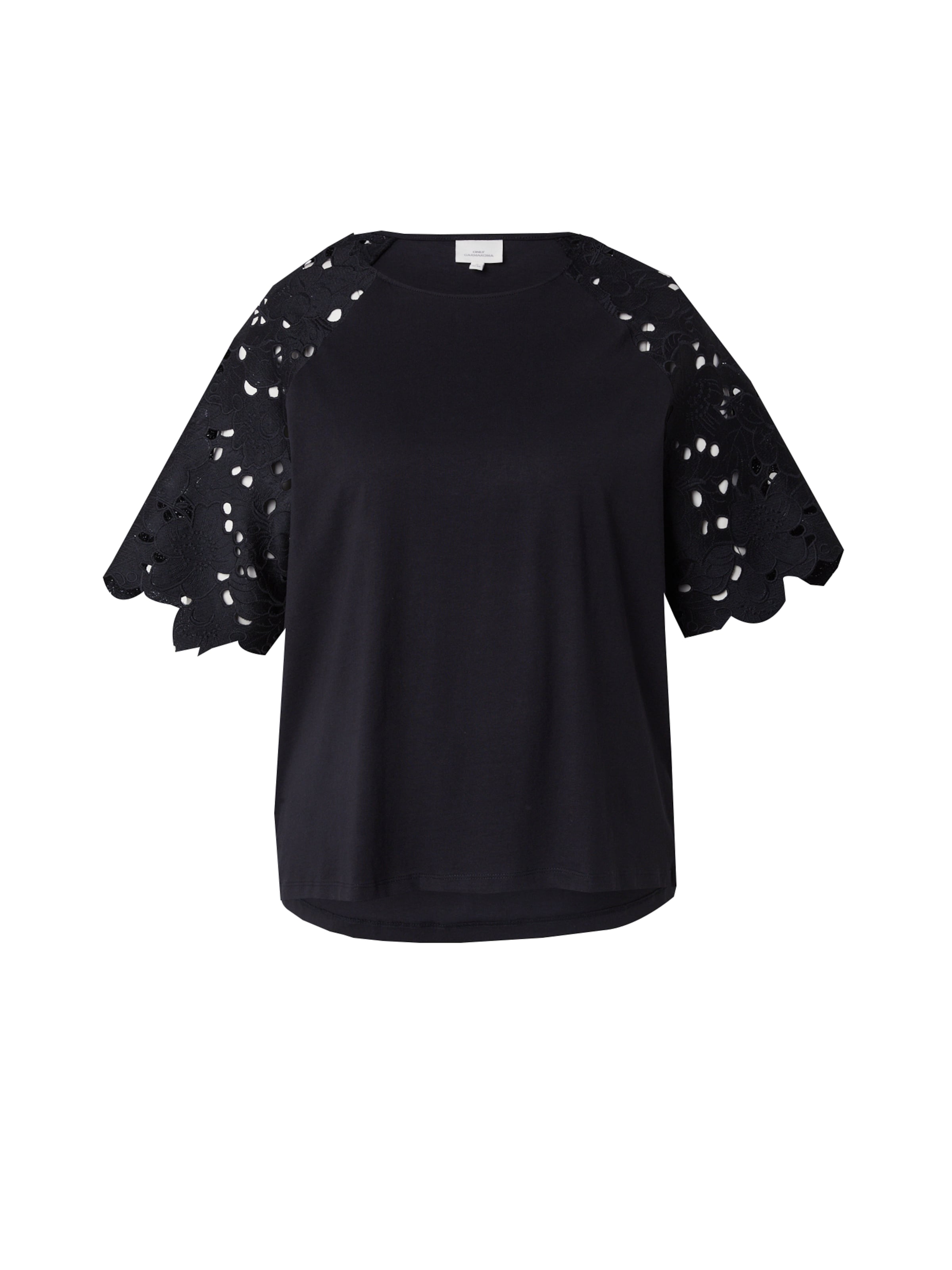 ONLY Carmakoma T-shirt 'CARLina' en noir, Vue avec produit