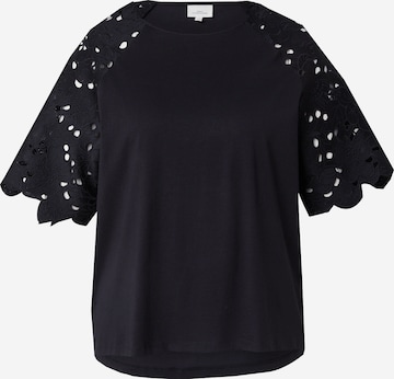 ONLY Carmakoma Shirt 'CARLina' in Black: front