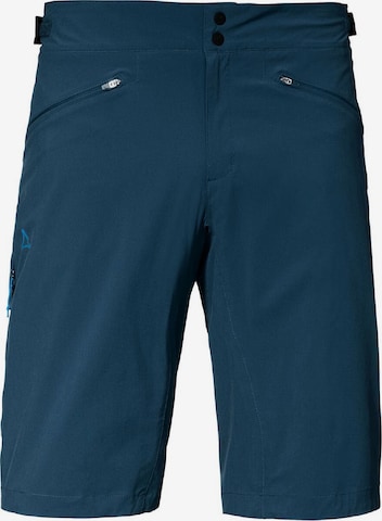 Schöffel Regular Workout Pants in Blue: front