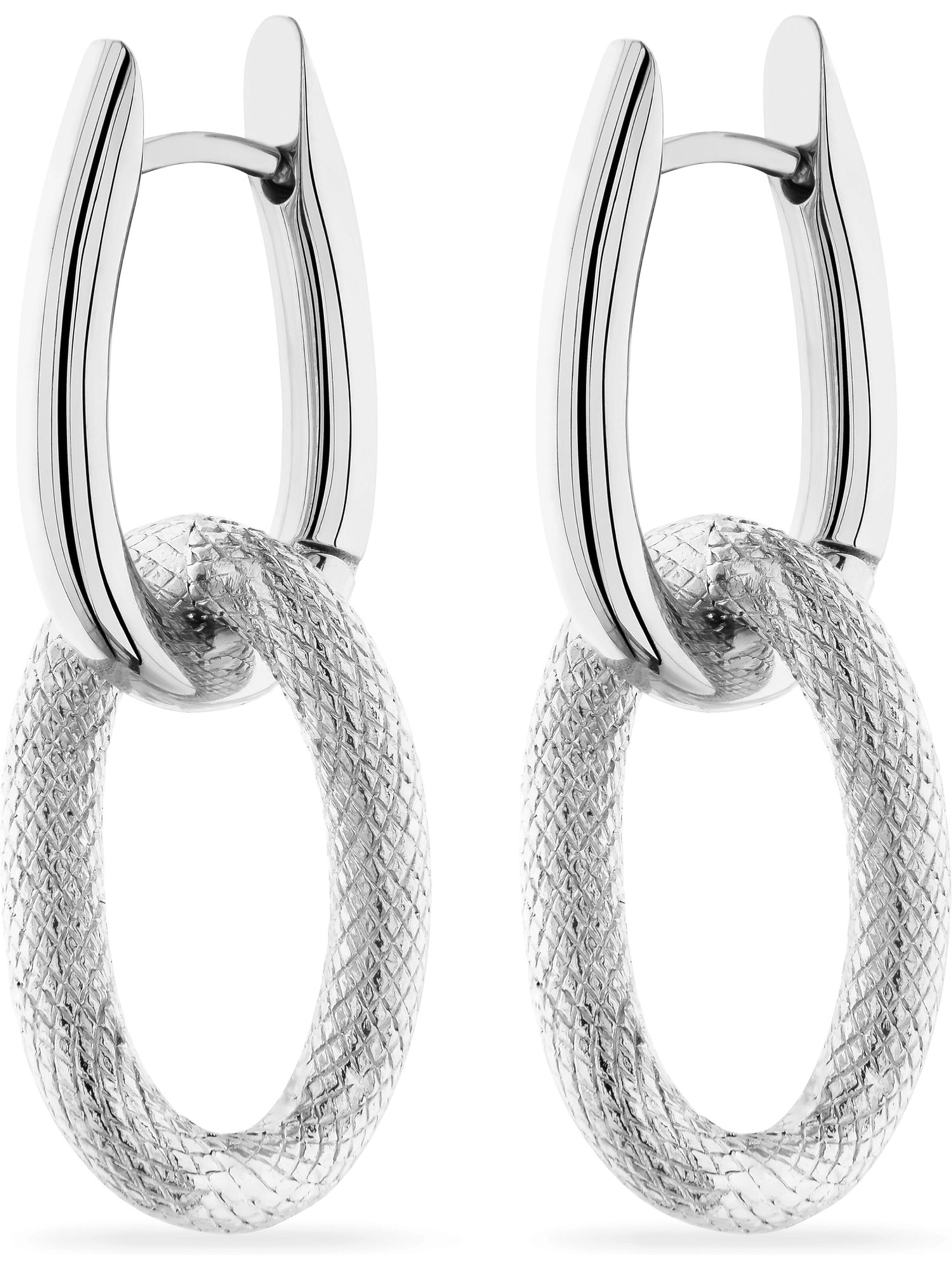 FAVS Ohrringe in Silber: Vorderseite