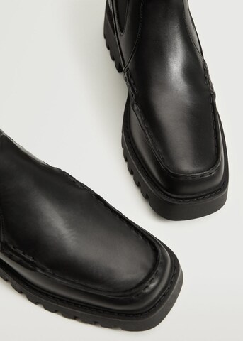 MANGO Chelsea Boots 'Сonga' in Black