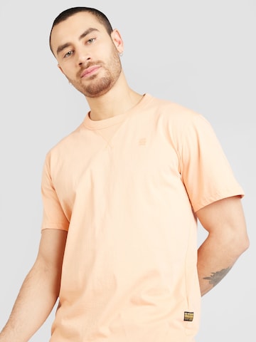 G-Star RAW Тениска 'Nifous' в оранжево