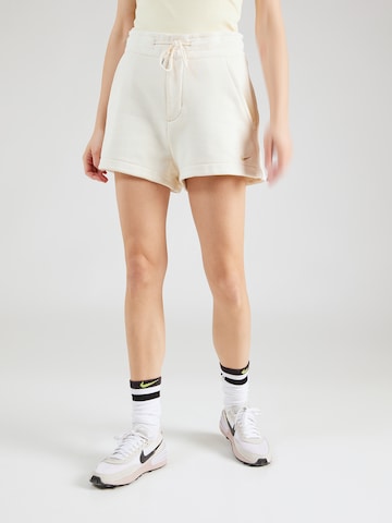 Nike Sportswear - Regular Calças em bege: frente