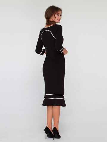 Anushka Sheath Dress in Black