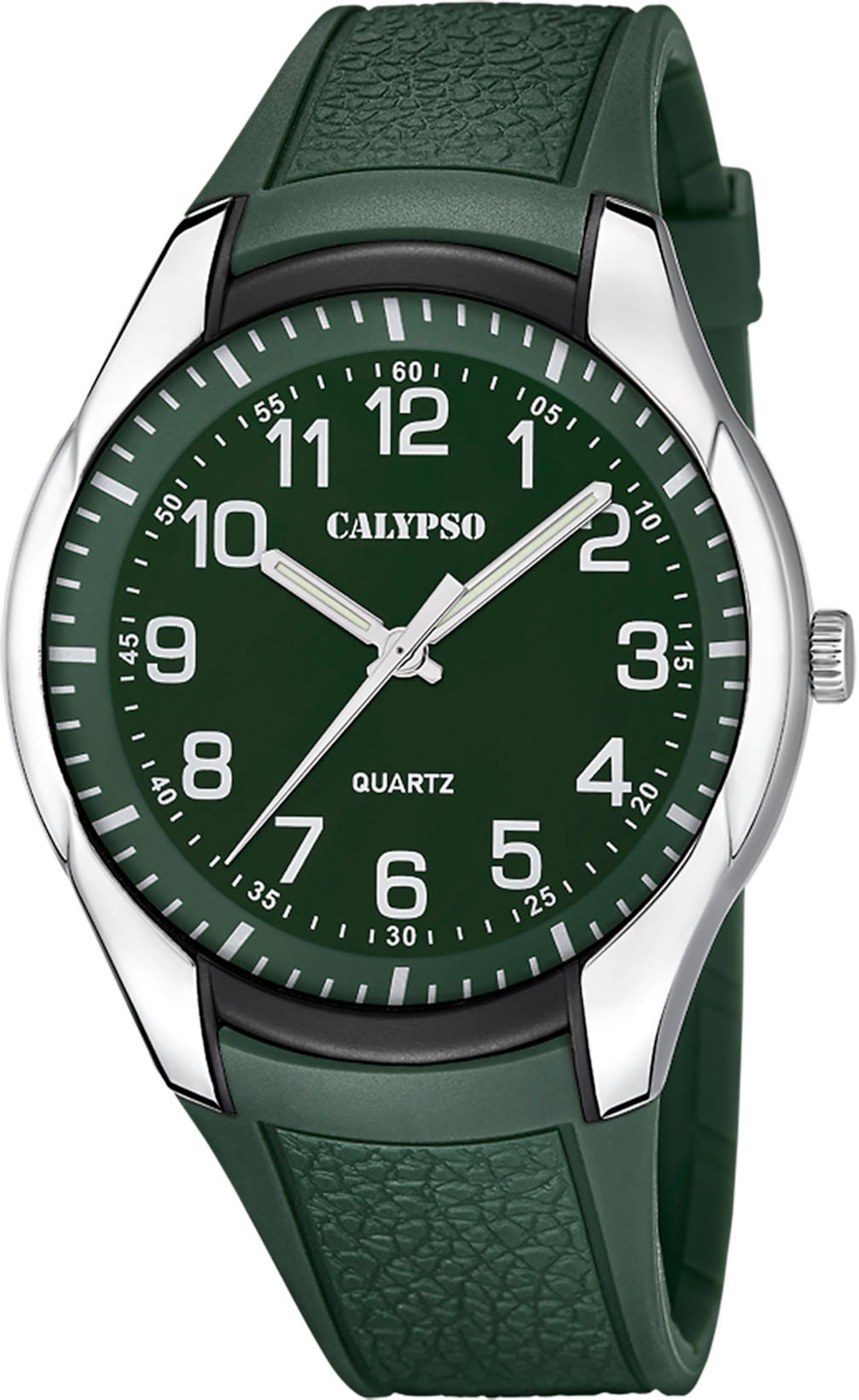 CALYPSO WATCHES Analog Watch in Green: front