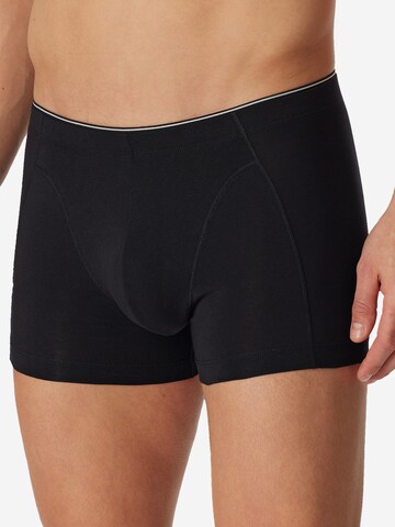 SCHIESSER Boxershorts '95/5 Originals Organic Cotton' in Zwart