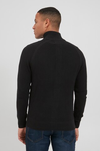 BLEND Gebreid vest 'Thorson' in Zwart