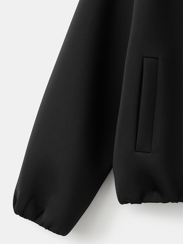 MANGO Jacke 'LUCKY' in Schwarz