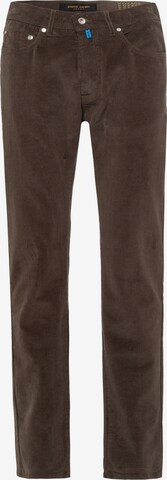 PIERRE CARDIN Broek 'Lyon' in Bruin: voorkant