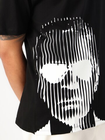 juoda Karl Lagerfeld Marškinėliai