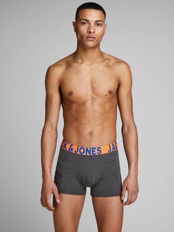 Jack & Jones Junior - Cueca 'Crazy' em azul: frente