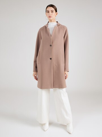 Noa Noa Between-Seasons Coat 'Emma' in Beige: front