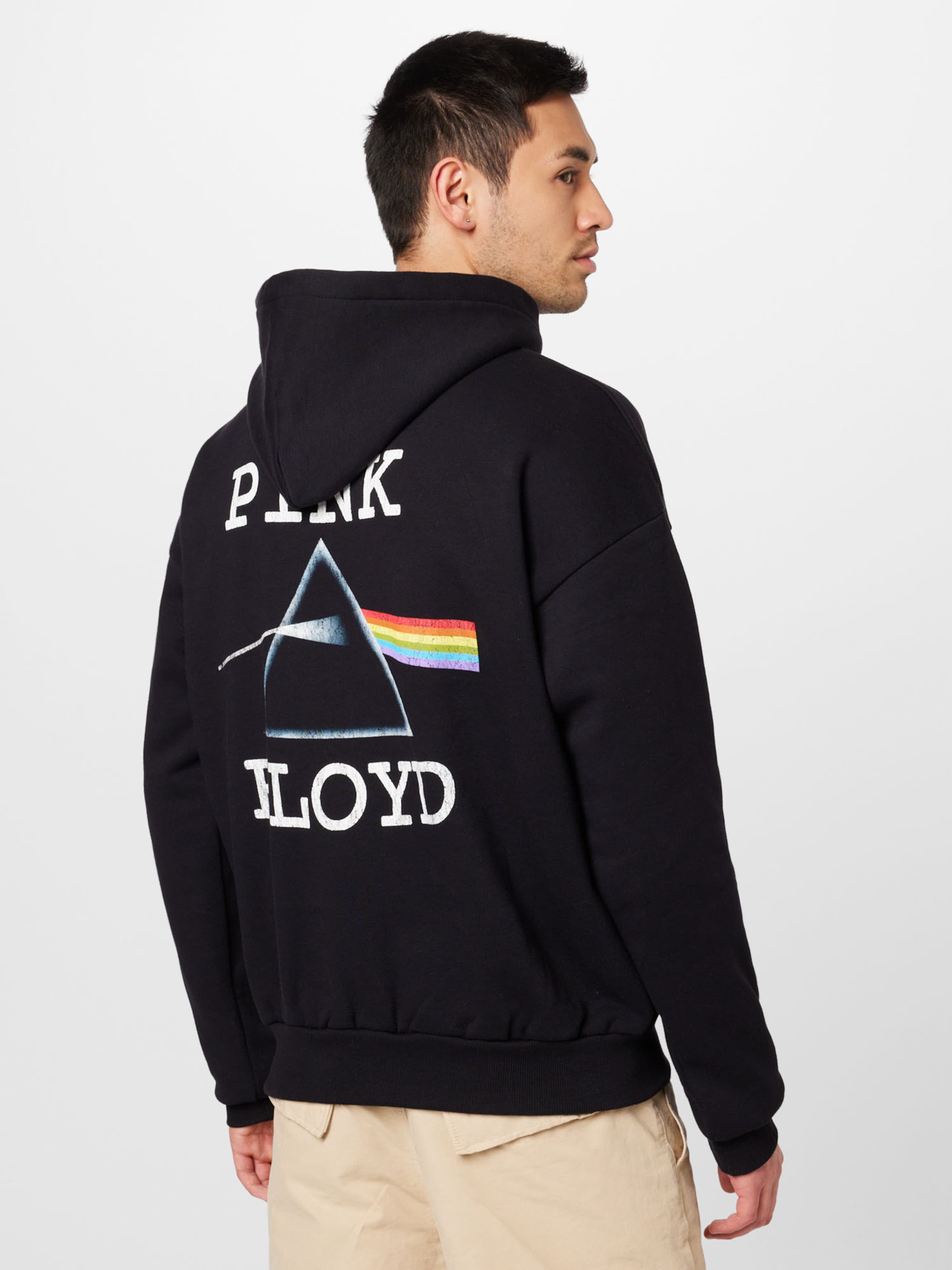 AMPLIFIED Sweatshirt PINK FLOYD DARKSIDE OF THE MOON in Black