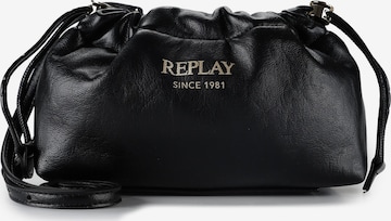 REPLAY Umhängetasche in Schwarz: Vorderseite