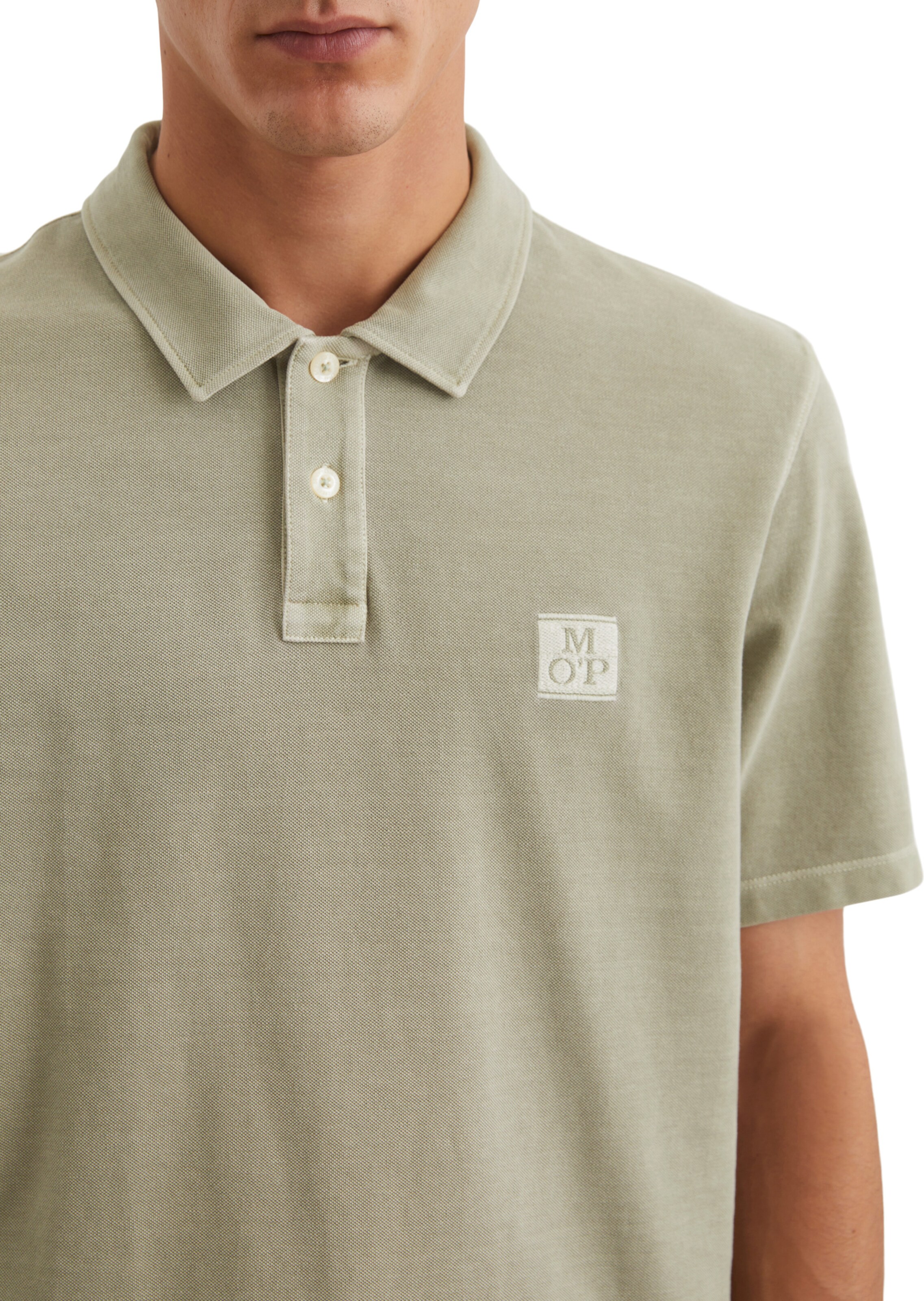 Marc O'Polo Poloshirt in Grün