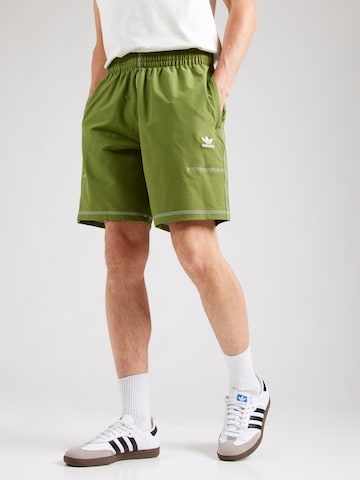 Regular Pantalon 'ESSENTIALS' ADIDAS ORIGINALS en vert : devant