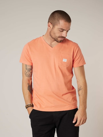 T-Shirt 'VASITO' Deeluxe en orange : devant