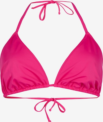 Swim by ZizziTrokutasti Bikini gornji dio 'Smia' - roza boja: prednji dio