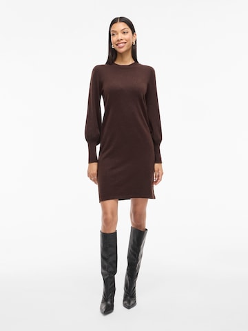 Robes en maille 'VIKERRY' VILA en marron