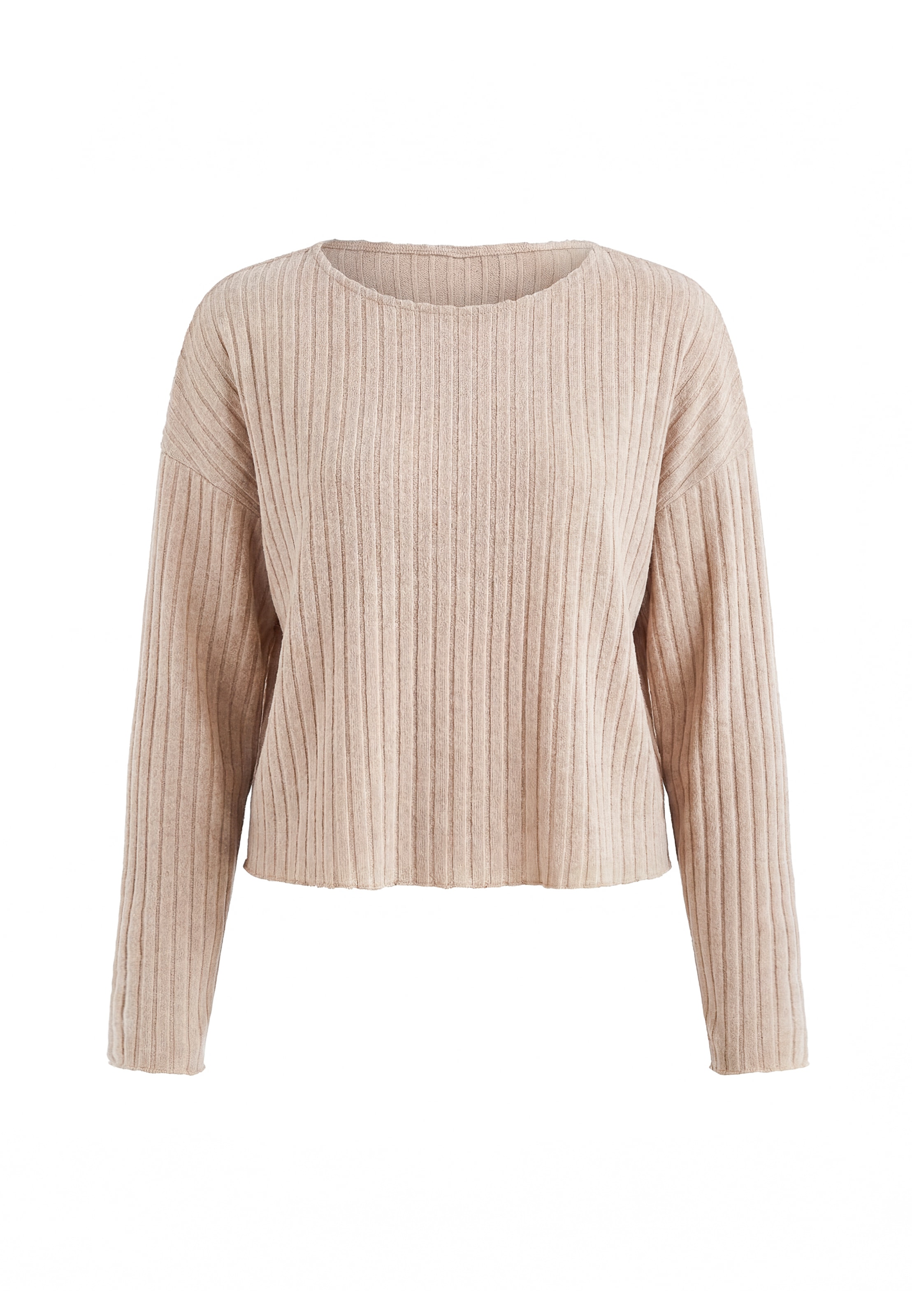 faina - Jersey en beige: frente