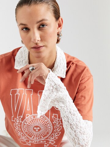 VANS T-Shirt 'First Team' in Braun