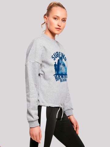 Sweat-shirt 'Hawaii Surf Beach Summer' F4NT4STIC en gris