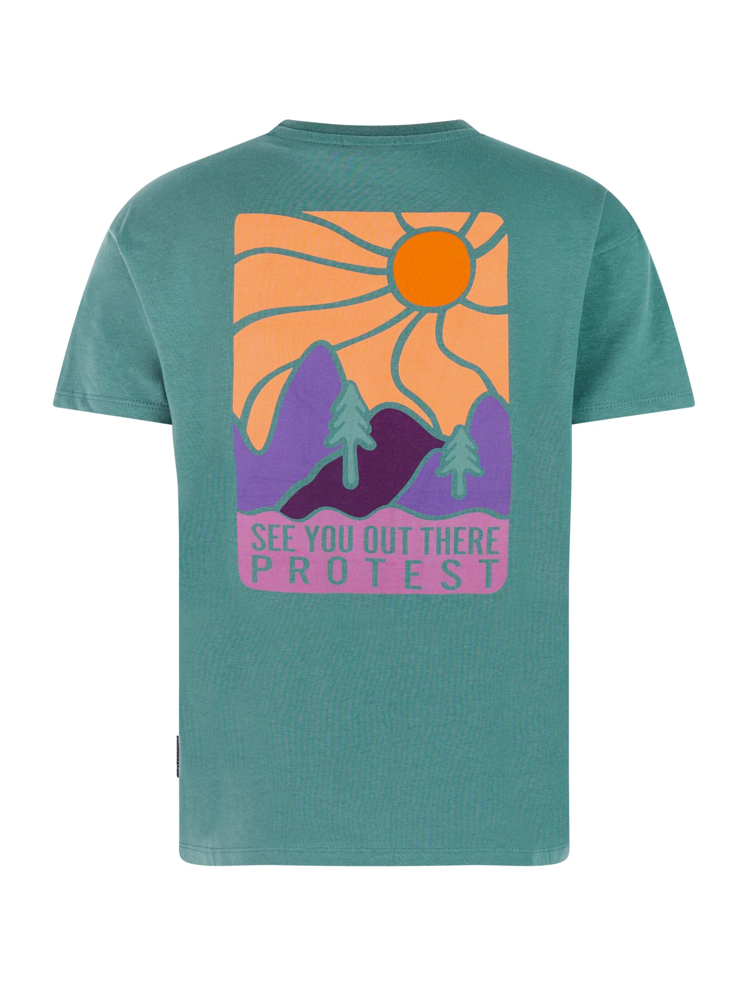 PROTEST Shirt 'PRTHold' in Groen