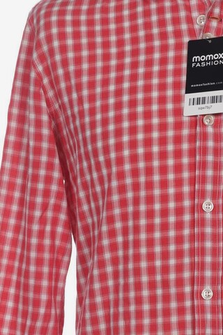 BOSS Orange Button Up Shirt in L in Red