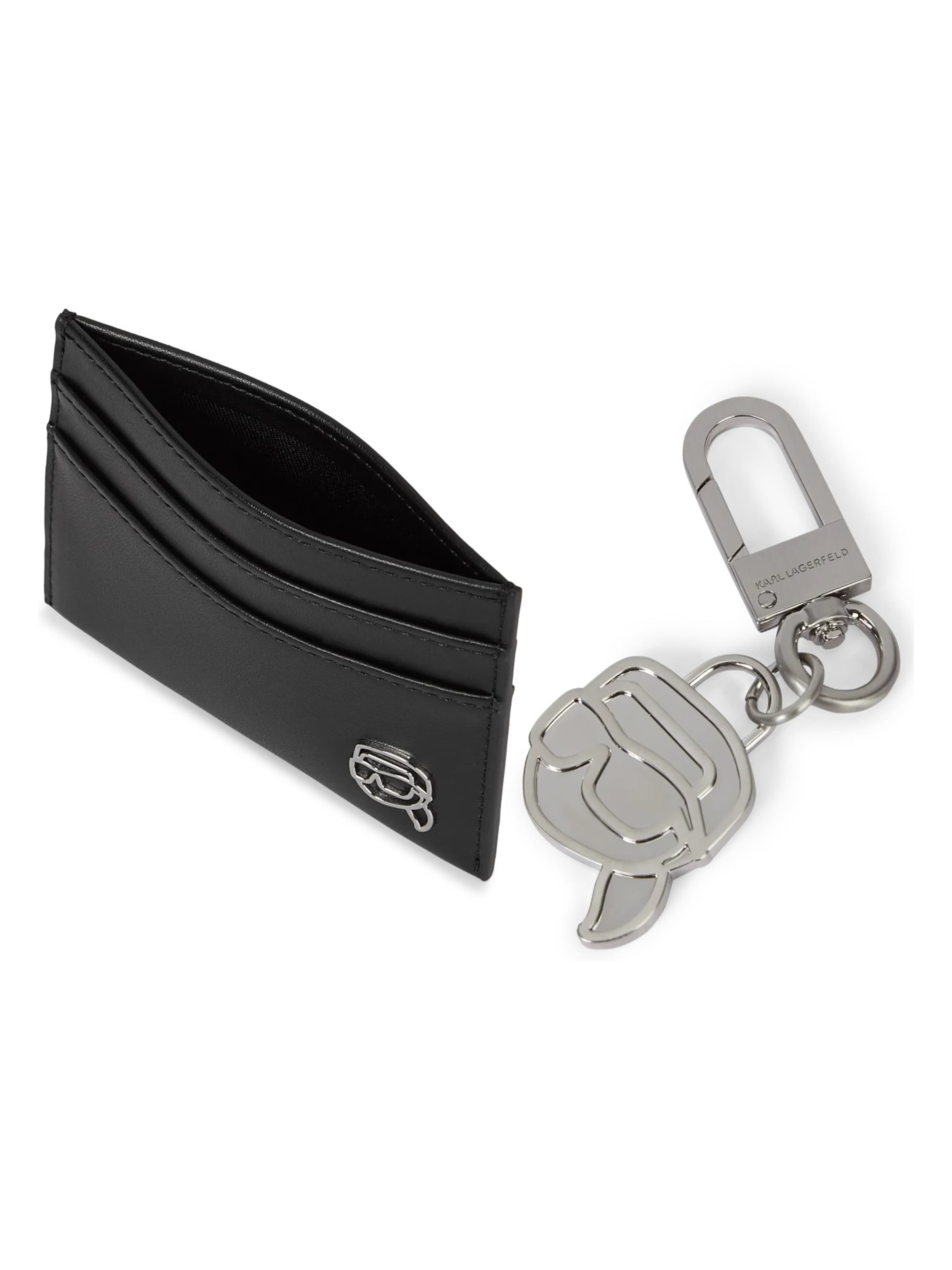 Karl Lagerfeld Kartenetui in Schwarz