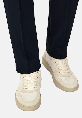 Baskets basses Boggi Milano en blanc : devant