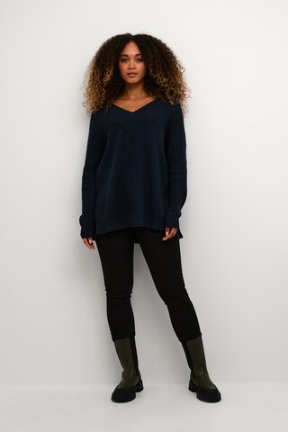 CULTURE Pullover 'Olivia' in Blau