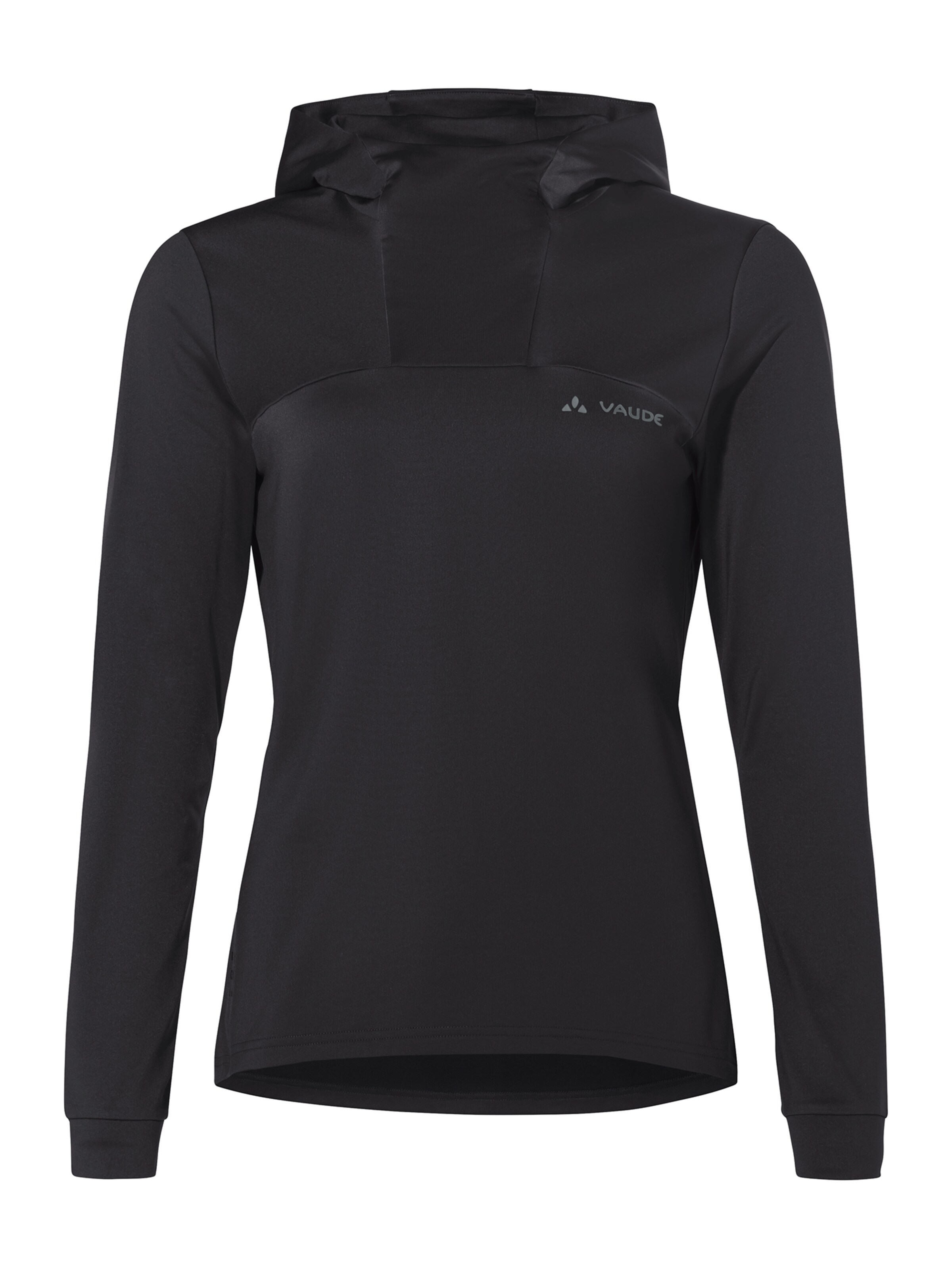 VAUDE Sports sweater 'Qimsa' in Black: front