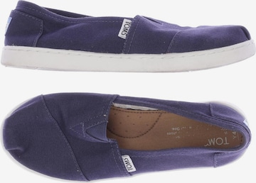 TOMS Flats & Loafers in 36,5 in Blue: front