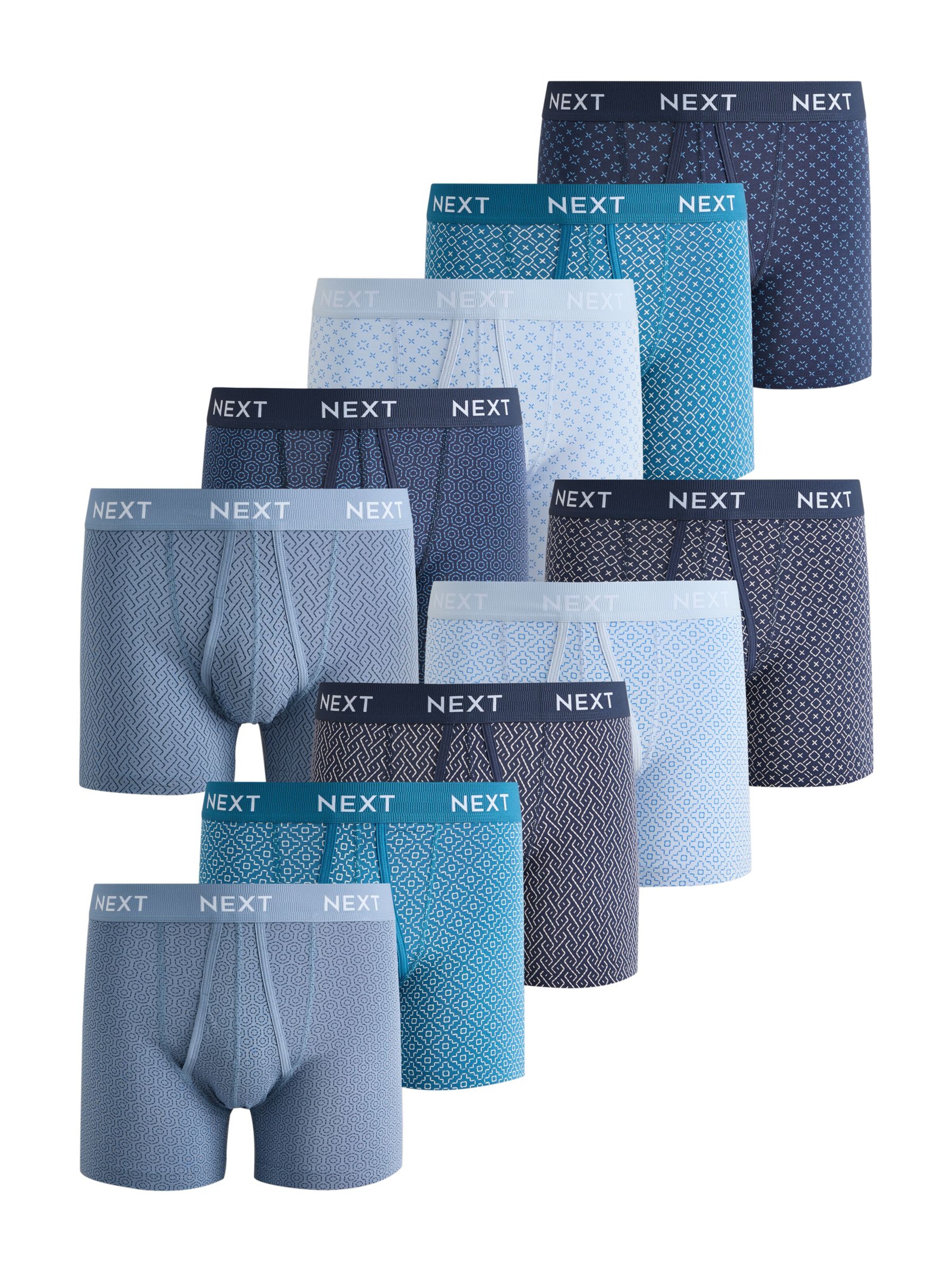 Boxers Next en bleu : devant