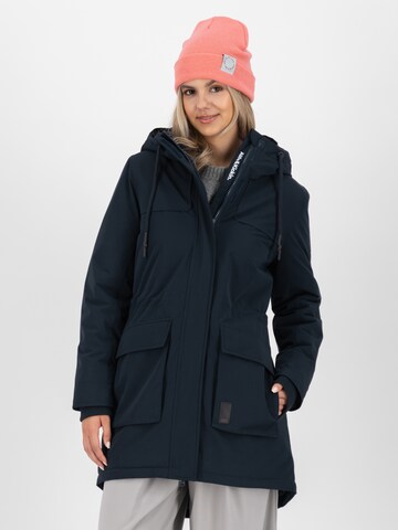 Parka d’hiver 'CharlizeAK' Alife and Kickin en bleu : devant